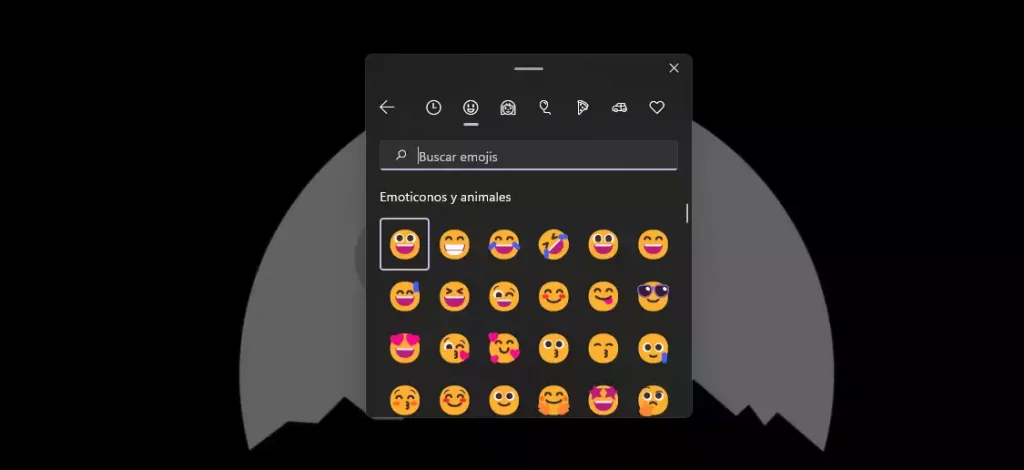 emojis en Windows 11